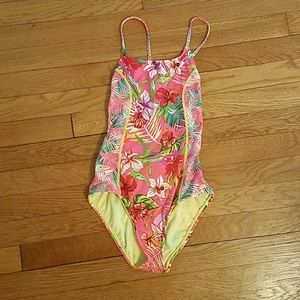 Girls Hobie One Piece Swimsuit